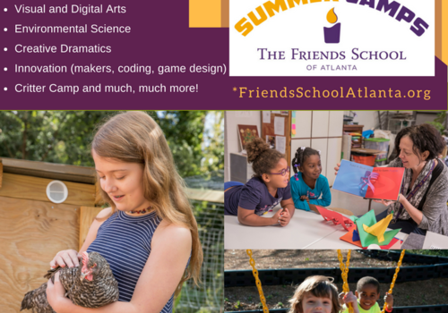 The Friends School of Atlanta Summer Camp 2018