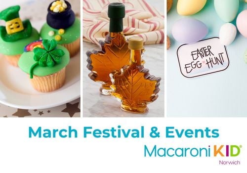 St. Patrick's Day cupcakes, Maple Syrup, ad Easter Egg Hunts