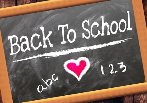 Back to School Chalkboard Sign