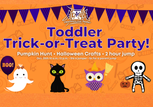 Altitude Toddler Trick or Treat Party