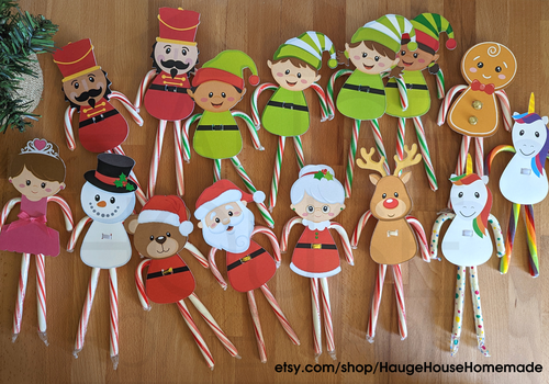 Candy Cane Characters