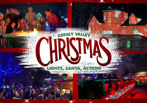 Kersey Valley Christmas, Family Fun, Holiday Attraction, Day Trip, Christmas, Christmas Lights