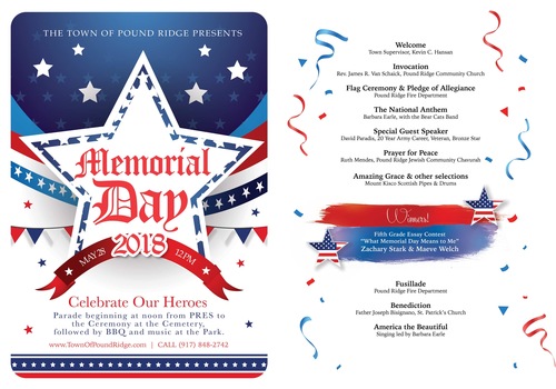 Pound Ridge Memorial Day Parade and Celebration