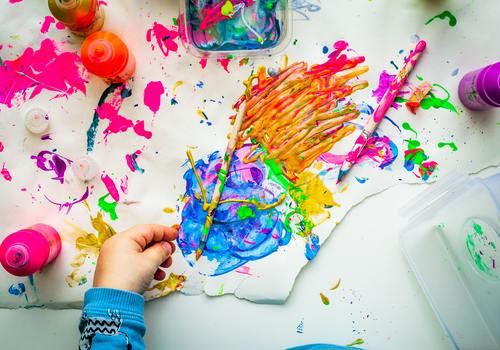 Kids art, benefits of art, motor skills, confidence, winston-salem