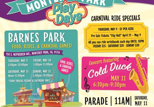 Monterey Park Play Days
