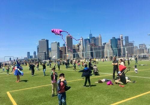 Brooklyn Bridge Park Kite Festival