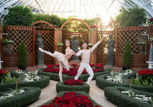 Artists from the Pittsburgh Ballet Theatre School at Phipps Conservatory 