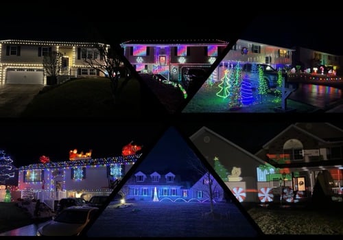 Lights on Maryvale Apalachin NY Residential Holiday Lights Show