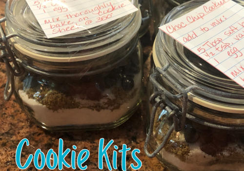 make at home cookie kits to save money and encourage independence