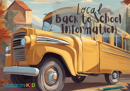 Local Back to School Info