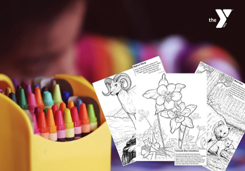 YMCA of the Rockies Coloring Pages