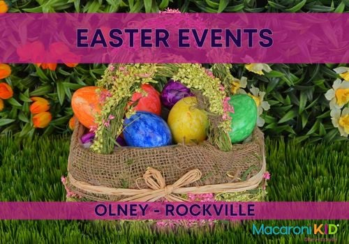 Easter Eggs in a Basket from Canva images