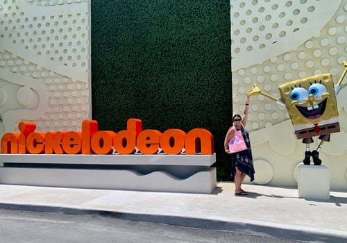 Nickelodeon™ Hotels and Resorts Riviera Maya Emily Papa Nick Sign 