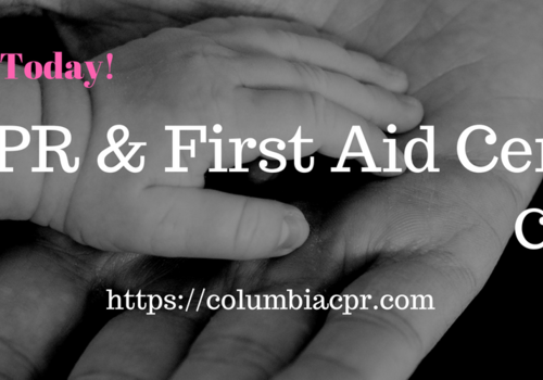 CPR & First Aid Certified in Columbia SC