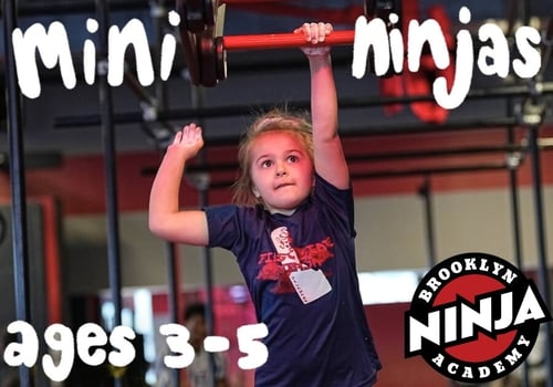 Mini Ninjas Class for ages 3-5 at Brooklyn Ninja Academy