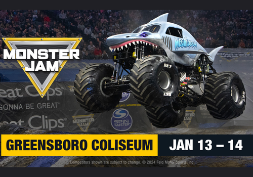 Monster Jam, Greensboro, Greensboro Coliseum, Family Fun, Free Tickets, Ticket Giveaway
