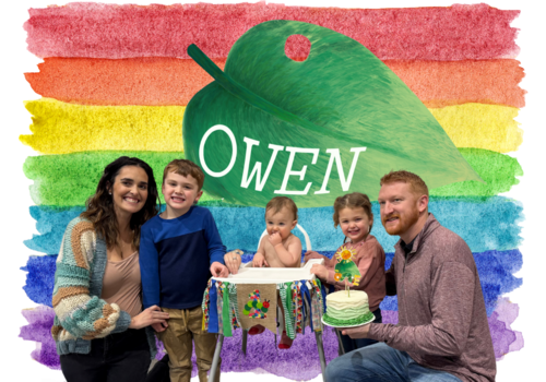 Celebrating Owen's First Birthday at MY Play Café - Gardner