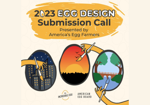 2023 Egg Design Submission Call, from America's Egg Farmers