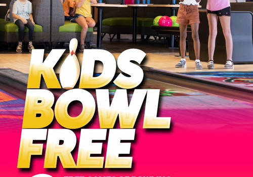 Summer just got a whole lot cooler with Kids Bowl Free at Stars & Strikes.