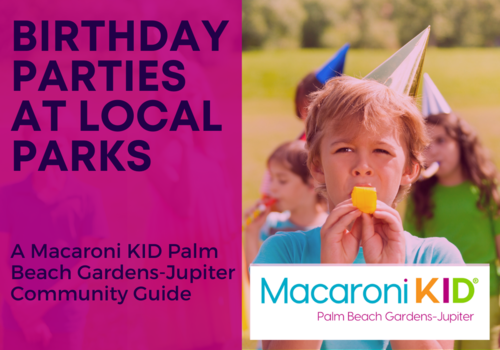 Birthday Parties at Local Parks