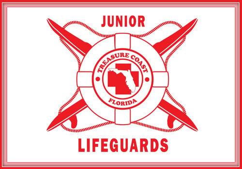 Junior Lifeguards Treasure Coast Summer Camp Logo 2022