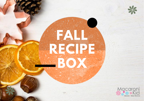 family fall recipe collection box