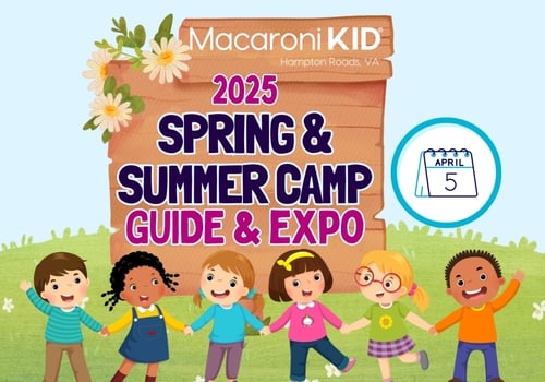 Spring and Summer Camp Guide and Expo 2025 Macaroni KID Chesapeake hampton roads va kids families parents local camps activities programs