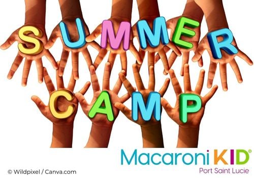 Children's Hands, Summer Camp on top of them
