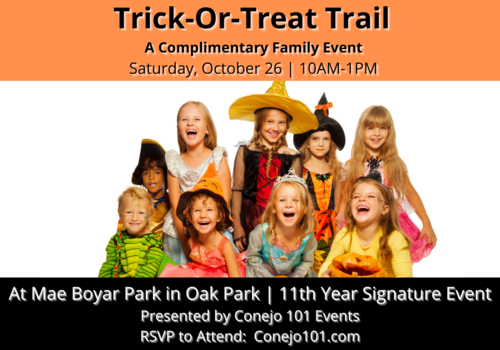 Trick or Treat Trail A complimentary Family Event Saturday, October 26 | 10 am-1 pm