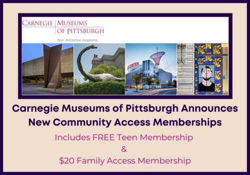 Includes FREE Teen Membership  &  $20 Family Access Membership