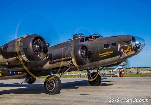 Stuart Air show, B-17