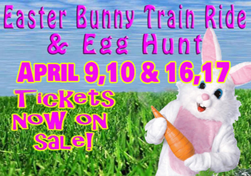 Easter Bunny Train Ride and Egg Hunt 2022 Giveaway
