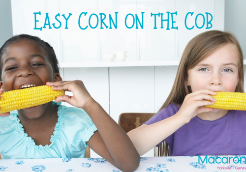 The easiest way to make corn on the cob.