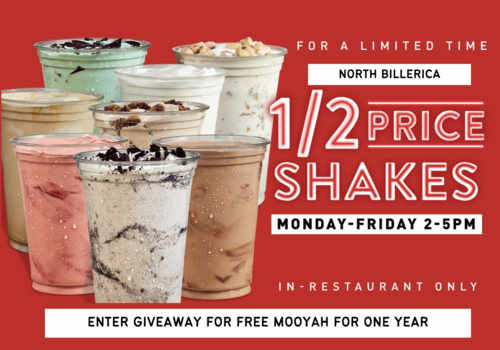 MOOYAH Giveaway Lowell
