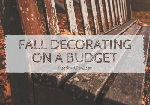 Fall Decorating on a budget