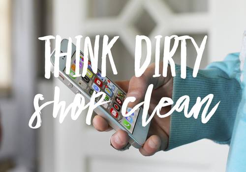Think Dirty app