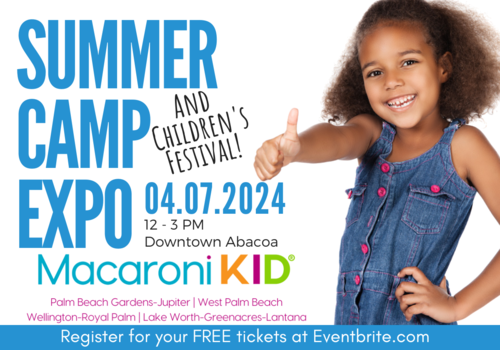 Summer Camp Expo and Children's Festival Downtown Abacoa!