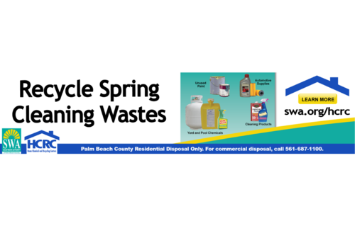 Recycle Spring Cleaning Wastes
