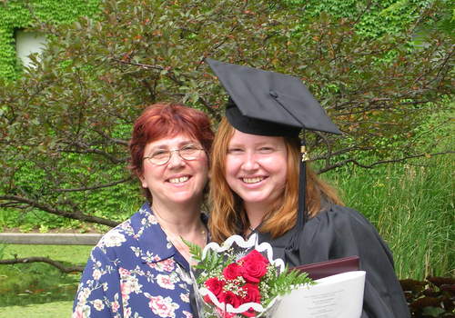 Graduate and mom