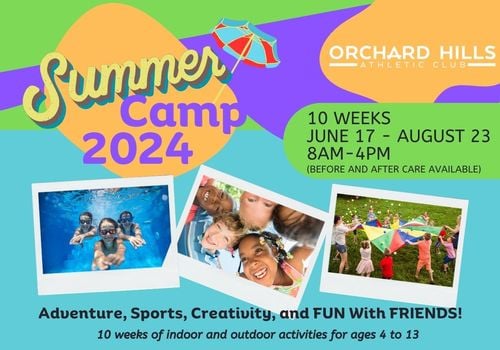Orchard Hills Athletic Club Summer Camp 2024