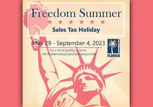 2023 Florida Freedom Summer Sales Tax Holiday