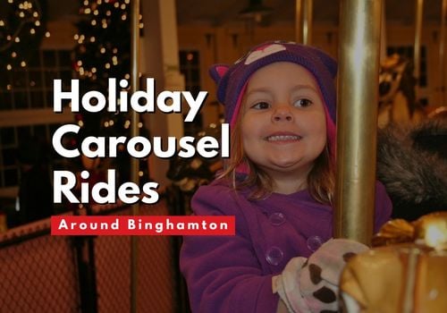 Holiday Carousel Rides Rec Park Binghamton, CFJ Park Johnson City, GWJ Park Endicott!