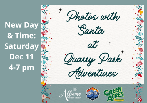 Quarry Park Adventures photos with Santa