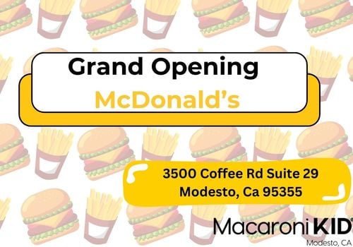 Grand Opening Mcdonalds