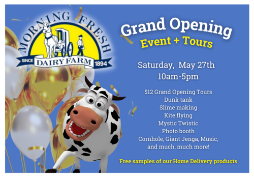 Morning Fresh Dairy Farm Grand Opening
