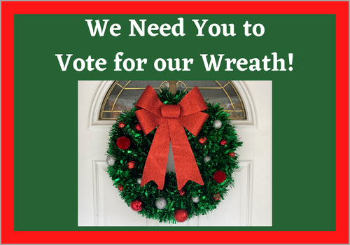 Vote for the Macaroni Kid Wreath 2021