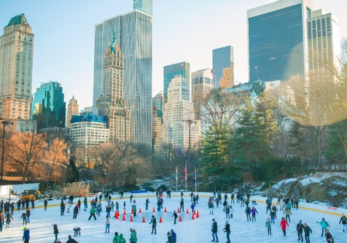 Ice Skating Rinks in Manhattan