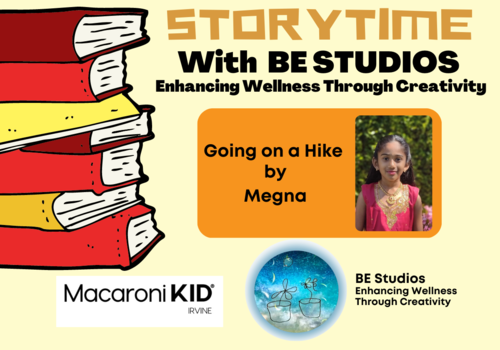 storytime with be studios enhancing wellness through creativity going on a hike by megna