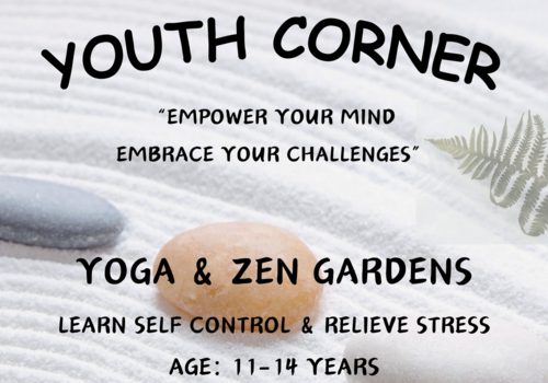 Yoga & Zen Gardens Workshop for Youth in Chestermere