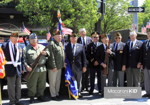 A group of veterans from different branches